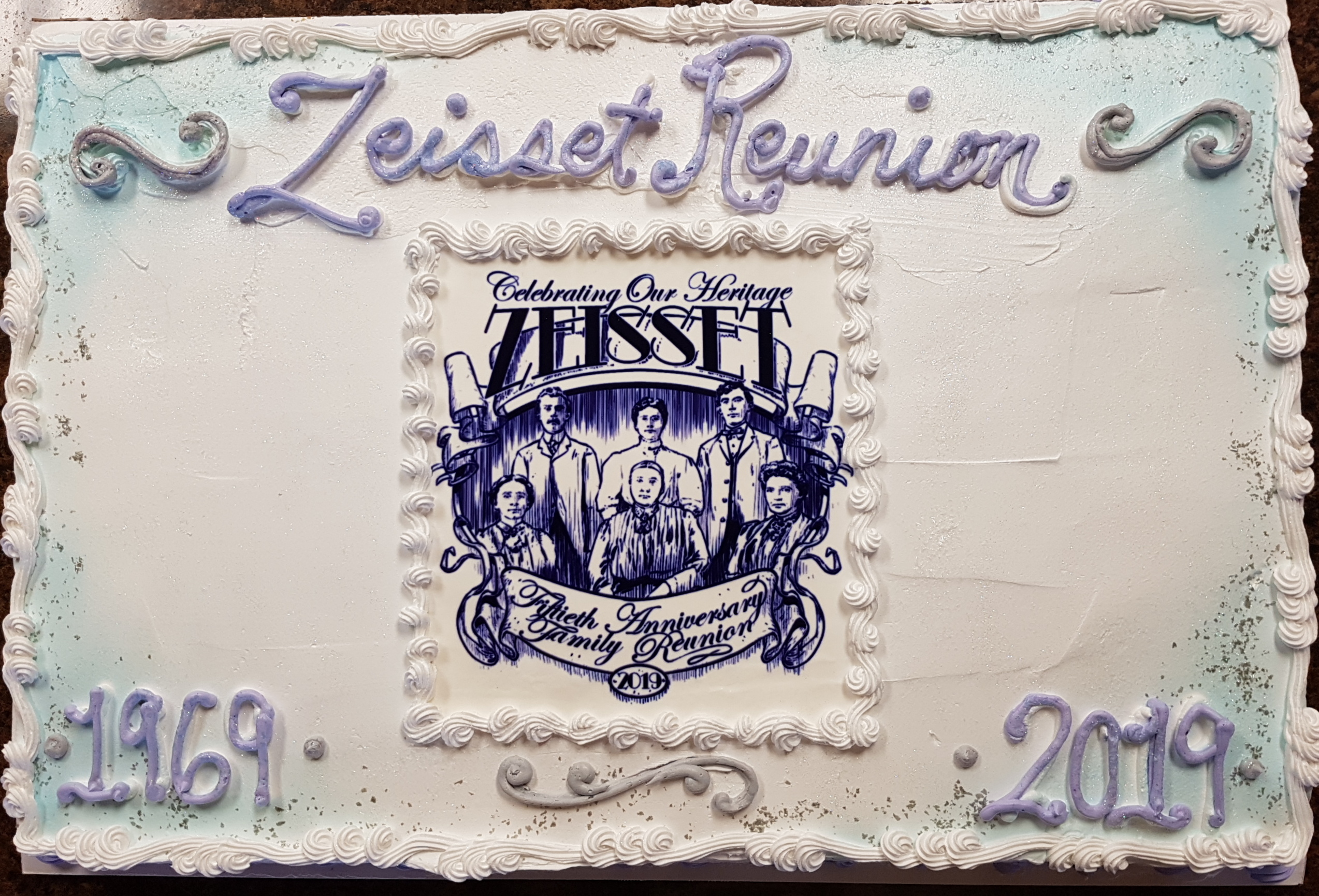 50th Anniversary Reunion Cake